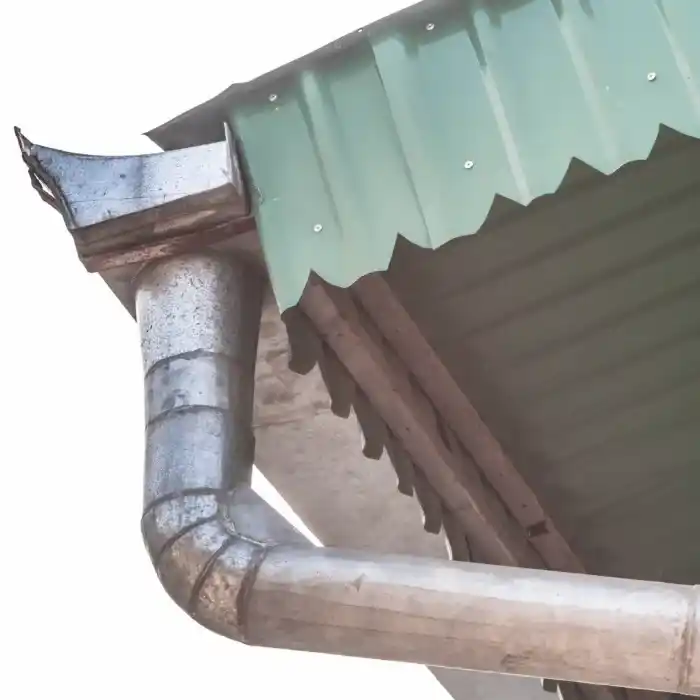 travaux de gouttière sur mesure zinc